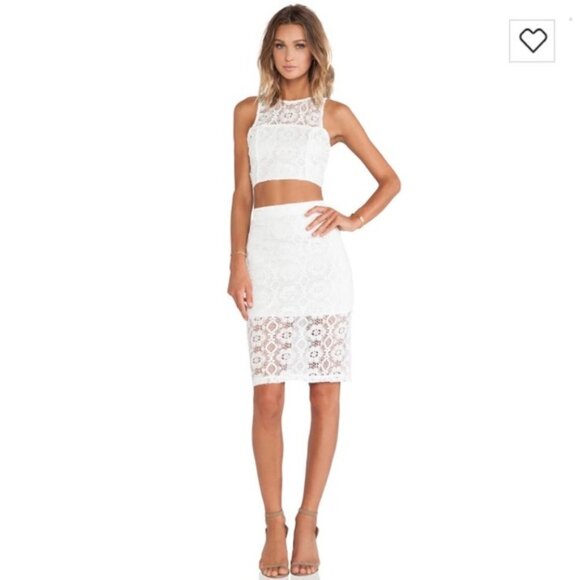 NEW Lovers + Friends Revolve Jet Set Midi Skirt XS - Picture 4 of 16